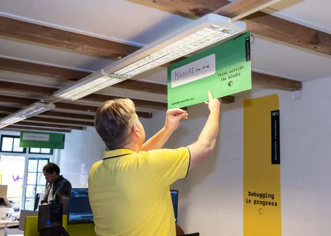 Event branding Webenable Hackathon 2025 | Webenable