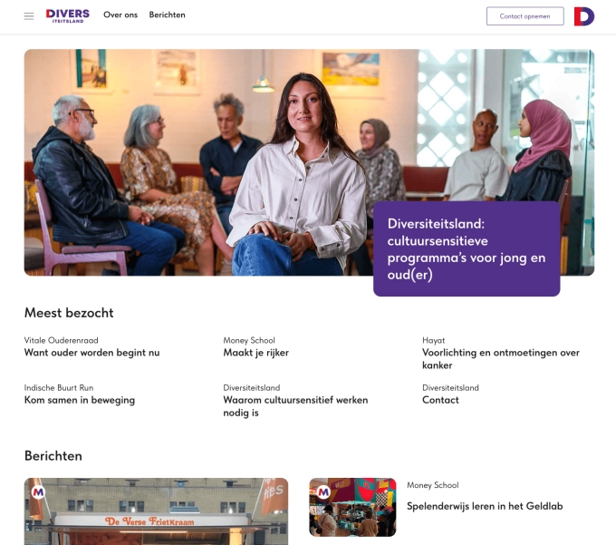 Nieuwe website | Stichting Diversiteitsland