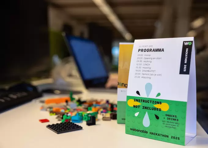 Event branding Webenable Hackathon 2025 | Webenable